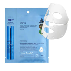 VT COSMETICS HYDROP REEDLE SHOT 100hL 2 STEP MASK / Intensīva mitrinoša maska ar mikroadatām 2 STEP