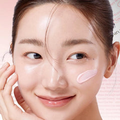 MEDICUBE PDRN PINK TONE UP SUN CREAM SPF50+ / Saules aizsargkrēms ar PDRN un glutationu aizsardzībai un ādas toņa izlīdzināšanai