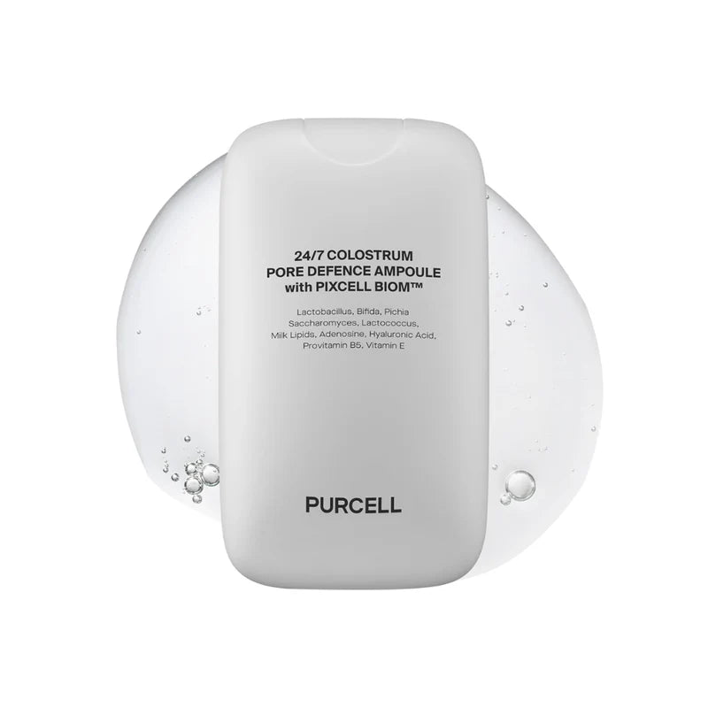 PURCELL 24/7 PORE DEFENCE AMPOULE WITH PIXCELL BIOM™ / Premium klases sprejserums ādas mitrināšanai un poru sašaurināšanai