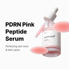MEDICUBE PDRN PINK PEPTIDE SERUM / Liftinga serums ar PDRN un peptīdiem