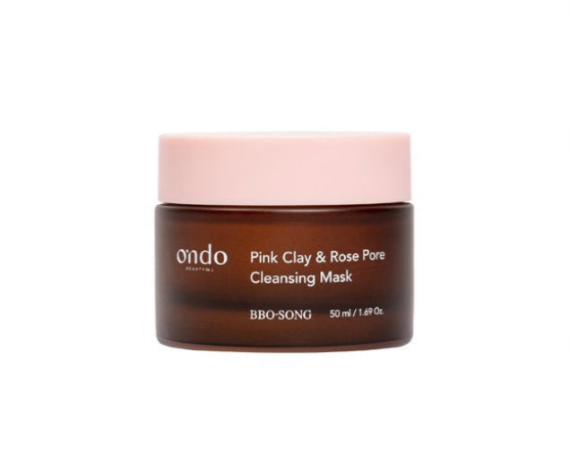 ONDO Pink clay & Rose pore cleansing mask bbo-song (50 ml)