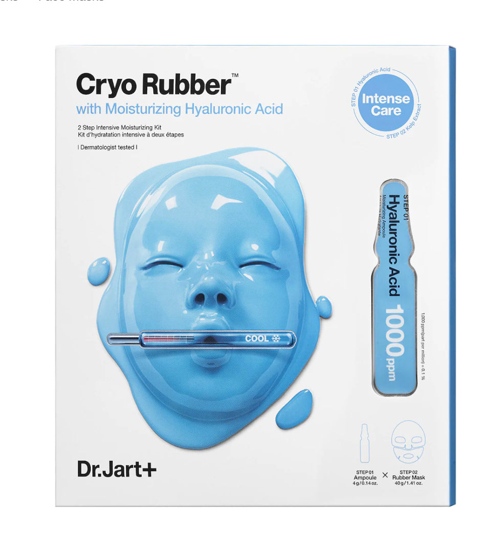 Cryo Rubber With Moisturizing Hyaluronic Acid