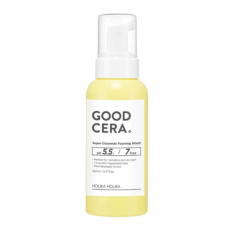 Holika Holika Good Cera Super Ceramide Foaming Wash (160ml) DERĪGUMA TERMIŅŠ LĪDZ 03/2024